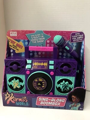 Karma's World Sing-Along Boombox Kids Toy NEW - Image 1 of 4