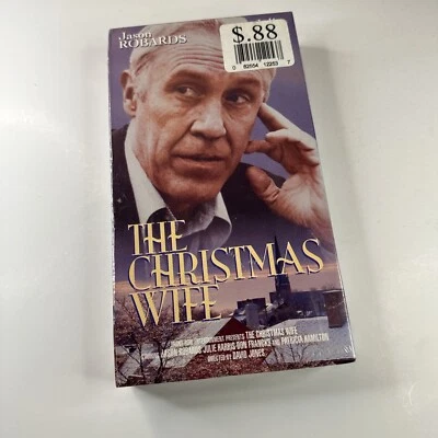 The Christmas Wife Vintage VHS Tape Jason Robards Holiday Movie Factory Sealed - Image 1 of 4