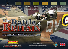 Lifecolor Battle Of Britain Raf Set (22ml X 6) [LC-CS35]
