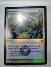 1× Divine Offering *FOIL* Mirrodin Besieged SP White Common EDH - FREE SHIPPING!