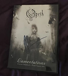 Opeth Lamentations Signed DVD Mikael Åkerfeldt - Picture 1 of 2