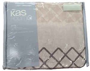 Funda edredón KAS Room NOLA DOBLE rubor multicolor 69"" x 90"" NUEVA - Imagen 1 de 3