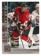 Radek Bonk - Ottawa Senators (Hockey Card) 2001-02 BAP Memorabilia # 3 MT