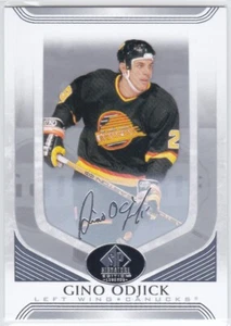 2020/21 SP SIGNATURE EDITION..GINO ODJICK..SILVER SCRIPT..# 268..CANUCKS - Picture 1 of 2