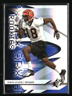Mario Urrutia 2008 SPx #126  Football Card - Image 1 of 2