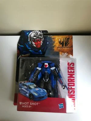NEW 2014 HASBRO Transformers 4 Age Of Extinction HOT SHOT TOY ACTION FIGURE - Image 1 of 4