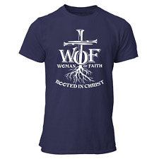 Woman Of Faith Christian T-Shirt, Jesus, Bible, Christian Shirt, Church, S-2XL