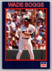 1990 Starline Long John Silver Baseball #6 Wade Boggs - VG - Boston Red Sox - Picture 1 of 2