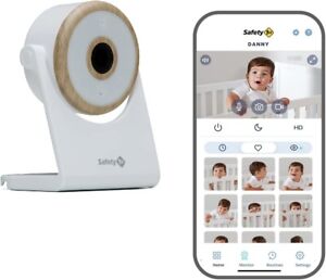 Safety 1St Connected 1080P WiFi Baby Monitor — Motion & Sound Notifications