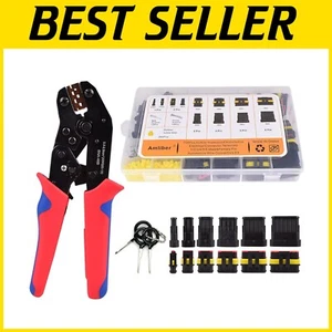 High-Quality 709-Pc Electrical Connector Kit with Easy-to-Use Ratcheting Crimper - Picture 1 of 11