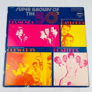 Super Groups of the 50's Compilation Vinyl Record LP - Picture 1 of 4