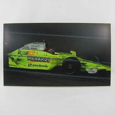 Ed Carpenter 2009 #20 Menards Vision Racing Posterior Print 16x20 Foam Board - Image 1 of 4