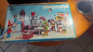 Playmobil Vintage Knights Super Set 3405 boxed RARE 1976 Klicky box figures 100% - Photo 1/7