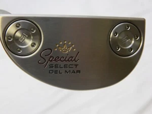 LH Scotty Cameron Special Select DEL MAR 34" Putter Steel Shaft + HC - Bild 1 von 6