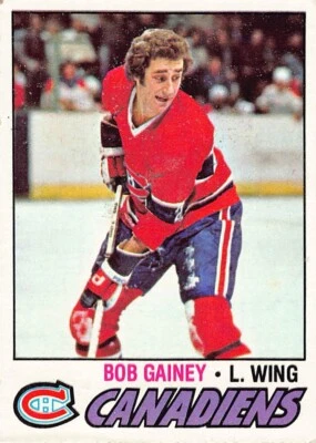 1977-78 Topps Hockey Bob Gainey #129 VG+ or BETTER COND. MONTREAL CANADIENS - Image 1 of 2