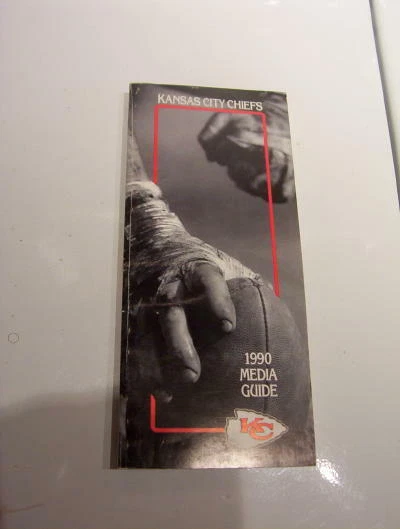 Kansas City Chiefs 1990 Official NFL Media Guide-NEW - Image 1 of 1