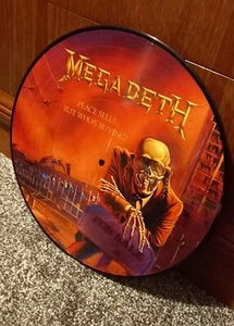 MEGADETH PEACE SELLS PICTURE DISC ,VINYL ,THRASH METAL LP - Picture 1 of 2