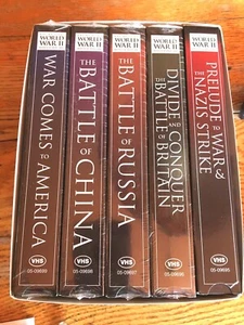 World War II Why We Fight by Frank Capra Set:5 VHS Tapes,c.1998,415 Min.Total - Picture 1 of 5