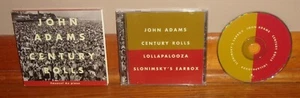 JOHN ADAMS-Century Rolls / Lollapalooza / Slonimskys Earbox-Emanuel Ax-SUPERB CD - Imagen 1 de 5