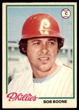 1978 O-PEE-CHEE. BOB BOONE PHILADELPHIA PHILLIES #141