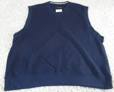 Greg Norman Chaleco Hombre Cuello en V Adulto XL 100 Algodón Azul Marino Foto 1 de 4