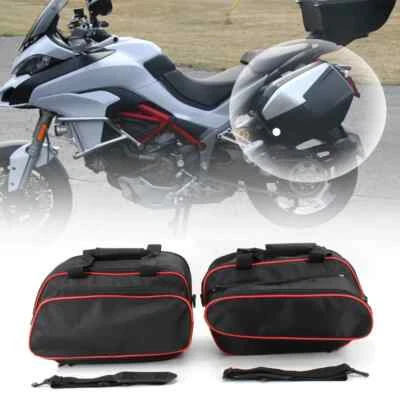 Bolsas interiores negras para Ducati Multistrada 1200 1260 950/S Foto 1 de 4