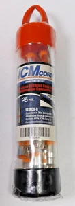 ICM FS1RCA-R Mini Coax RCA Compression Connectors For CPLCCT-SLM Tool - Zdjęcie 1 z 3