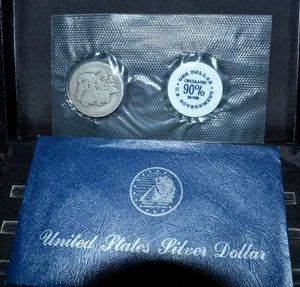 1889-P GSA $1 MORGAN SILVER DOLLAR ✪ SOFT-PACK ✪ CIRC GOOD L@@K NOW ◢TRUSTED◣ - Picture 1 of 3