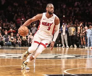 Miami Heat Dwyane Wade 8x10 Photo NBA Basketball Print - Picture 1 of 1