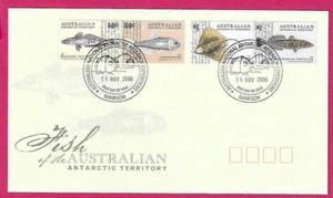 AUSTRALIA ANTARCTIC  2006 FDC  - FISH OF THE AUSTRALIAN A.T.  - Shs MAWSON - Picture 1 of 2