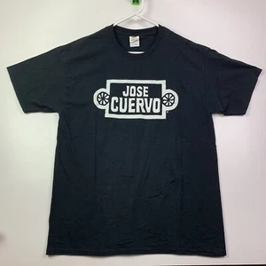 Jose Cuervo Short Sleeve Graphic Short Sleeve T Shirt Tee Black L Large Men's - Picture 1 of 3