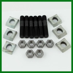 Tachuelas atornilladas 9/16"" x 3"" con barandillas y abrazadera de borde para remolques para casa móvil - Imagen 1 de 5