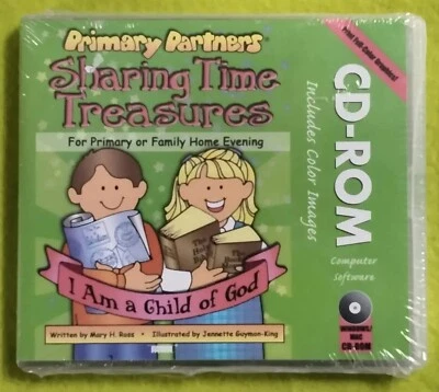 Primary Partners Sharing Time Treasures: I Am A Child Of God (CD-ROM) Win95/MAC - Image 1 of 4