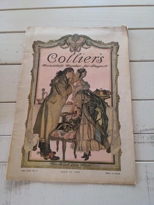 Collier’s Weekly July 25 1903 F. X. Leyendecker Cover Art - Image 1 of 4