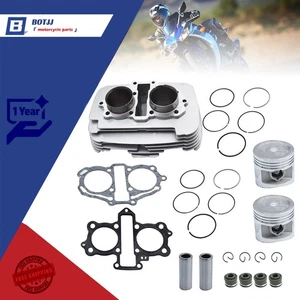 For Honda Rebel 250 CMX250 Engine Cylinder Assembly Replacement Piston Gasket - Foto 1 di 8