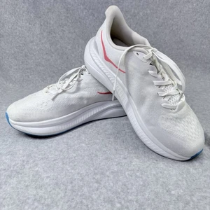 Hoka One One MACH 6 Sz 9 WIDE (D) 1147834WNCL White Womens Tennis Running Shoes - Picture 1 of 13
