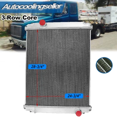 3-Row Radiator For Freightliner FL50 FL60 FL70 FL80 FL90 Truck BHTB7596,BHTB7597 Foto 1 de 4