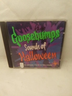 Goosebumps Sounds of Halloween CD TV Theme Song RL Stine 1996 Rare *Disc VGC - Image 1 of 3