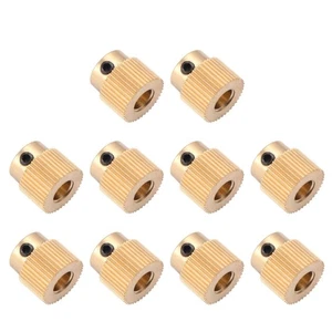 10pcs Extrusion Gear 40 Tooth Teeth Brass Drive Gear Feeding Gear Extrusion - Zdjęcie 1 z 11