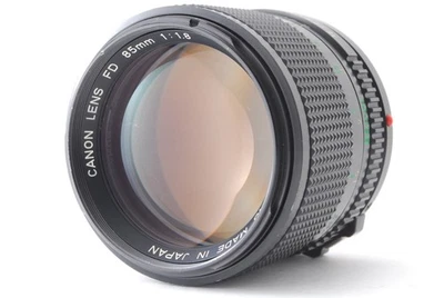 [Near MINT] Canon New FD NFD 85mm f1.8 Portrait Lens for F-1 A-1 AE-1 From JAPAN - Image 1 of 4