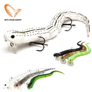 SAVAGE GEAR Esca da nuoto galleggiante realistica Topwater 3D SNAKE 300 mm/57 g - Foto 1 di 7
