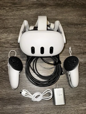 Meta Quest 3 128GB Vr Headset Gaming Console With Accessories - Image 1 of 4