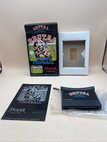 Brutal Sports Football (Atari Jaguar, 1994, Complete in Box, Teque London)