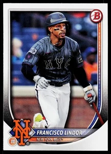 Francisco Lindor 2025 Bowman New York Mets - Picture 1 of 2