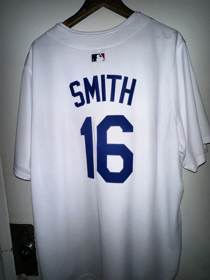 Will Smith #16 Authentic Dodger Stadium Jersey Player Fit 2XL World Series Patch - Image 1 of 4