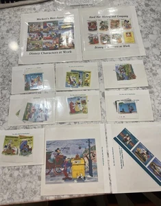 Magical Kingdom of Disney Briefmarkensammlung. 60 postfrische bunte Briefmarken "versiegelt" - Bild 1 von 24