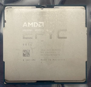 Procesador AMD 100-000000905 EPYC 9R14 96 núcleos 2,60 GHz 384 MB SP5 - Imagen 1 de 3