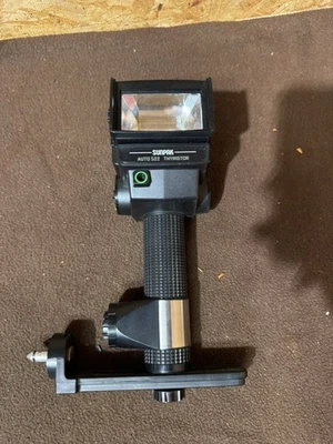 Sunpack SUNPAK Auto 522 Thyristor Handle Mount camera Flash w bracket - UNTESTED - Image 1 of 4