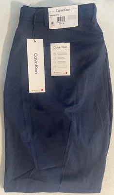 Calvin Klein Jerome Dress Pants Men's 44X32 Navy Slim Fit NWT - Image 1 of 3