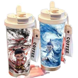 Popular Ao Bing Nezha Water Cup Thermal Cup Large Capacity Double Drink Cup gift - Picture 1 of 9